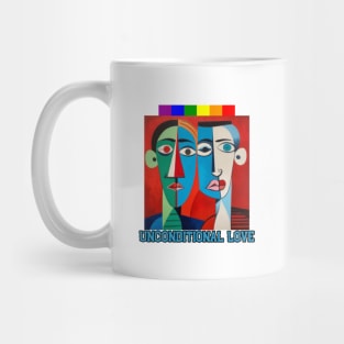 Unconditional love, pride month, lgbtq, gift present ideas Mug